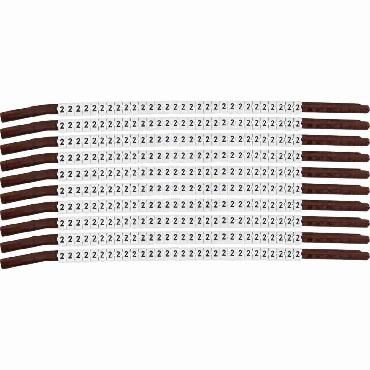 Brady® SCN15-2 Clip on Wire Markers