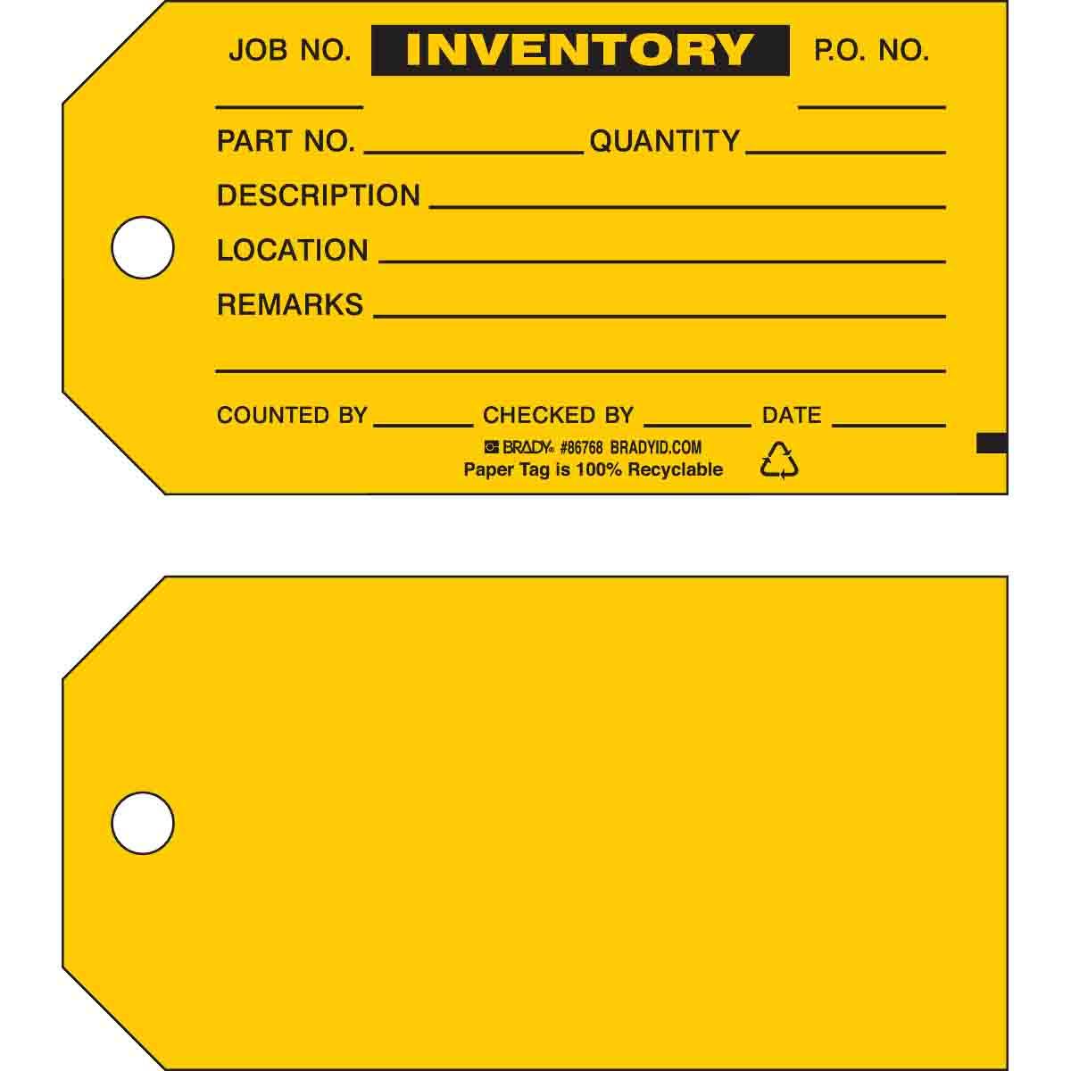 Brady® 86768 Safety & Facility Tags