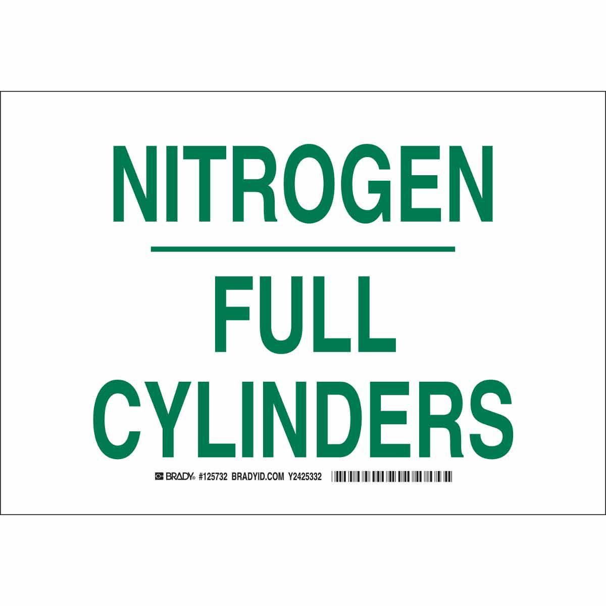 Brady® 125731 Chemical & Hazardous Material Signs