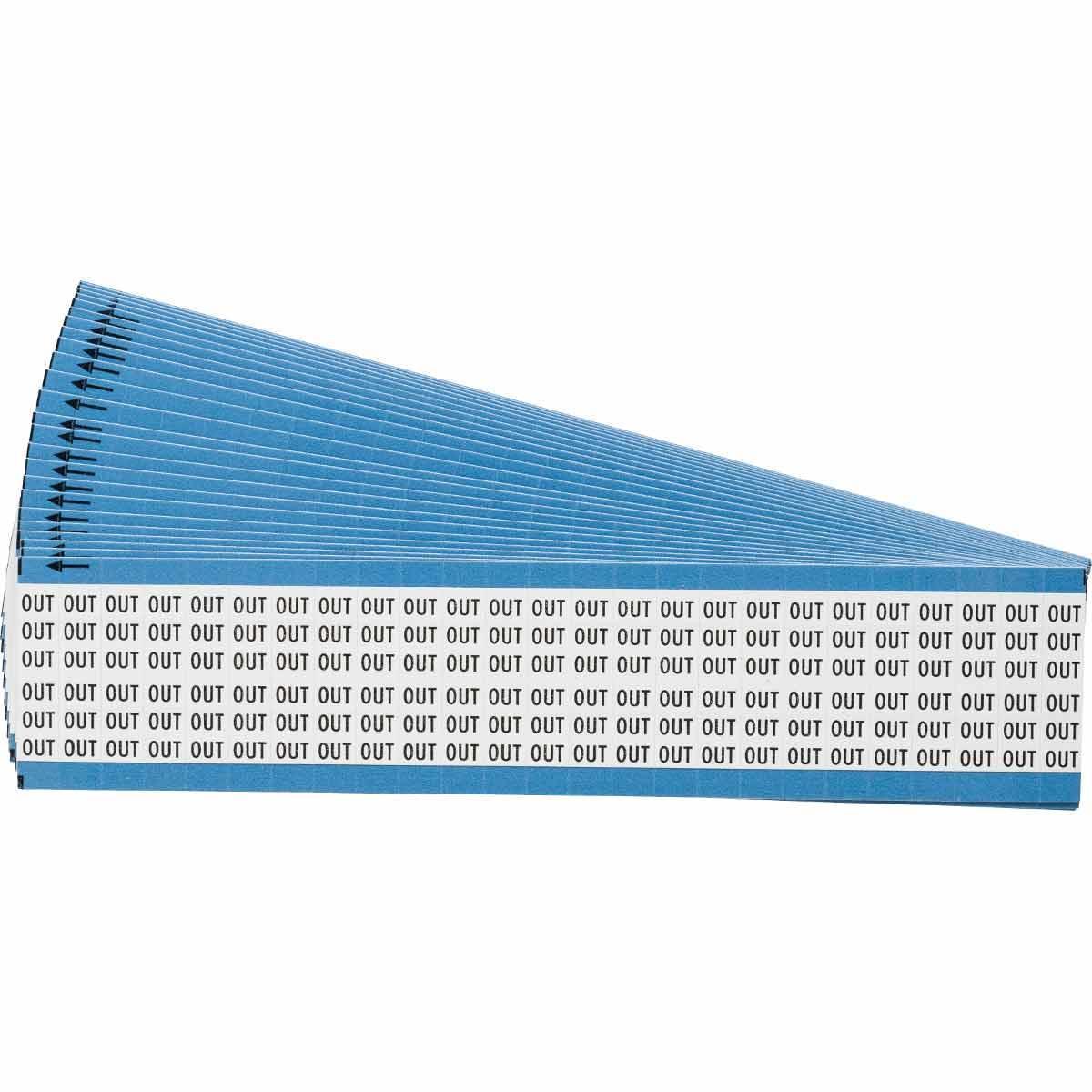 Brady® WM-OUT-PK Wire Marker Cards