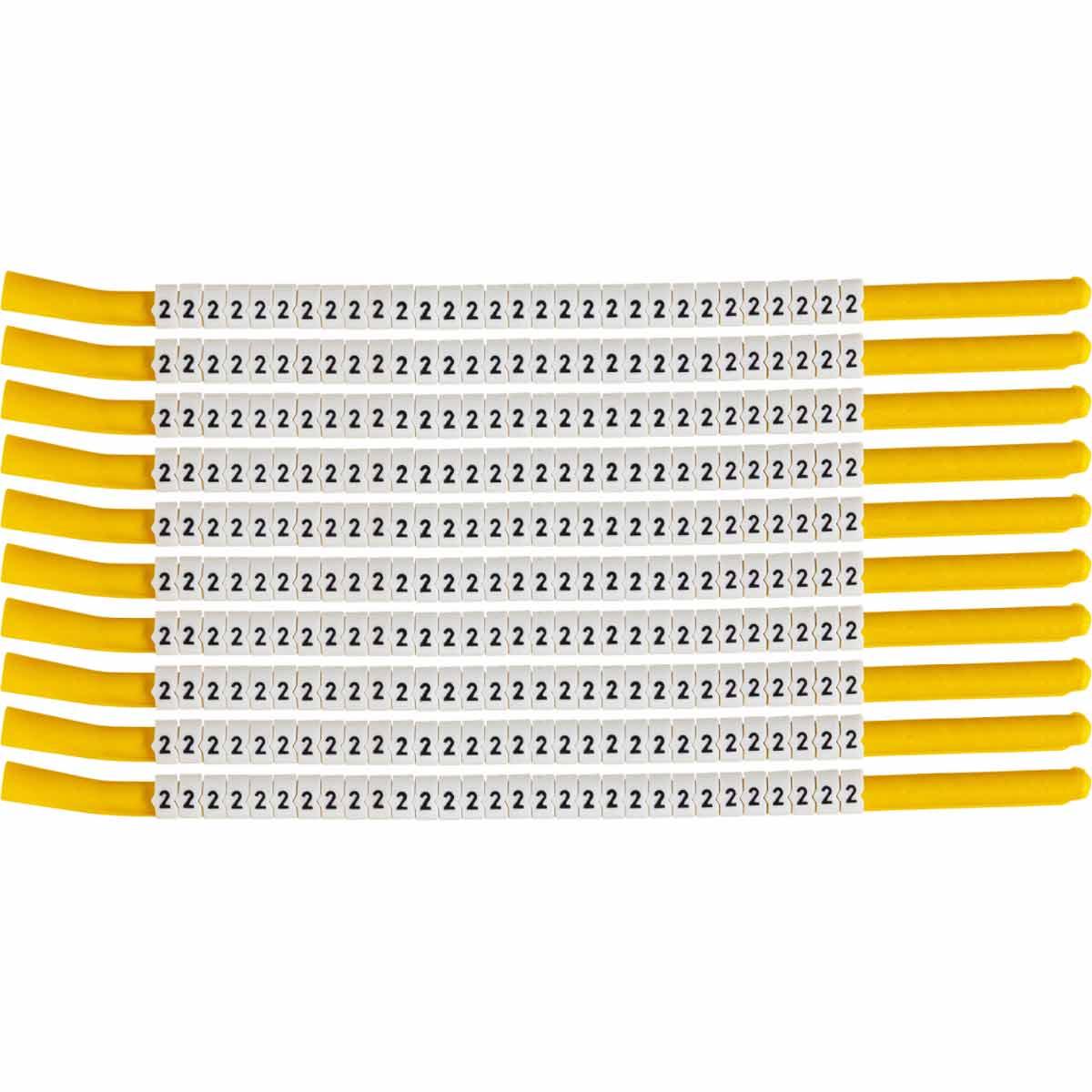 Brady® SCN18-2 Clip on Wire Markers