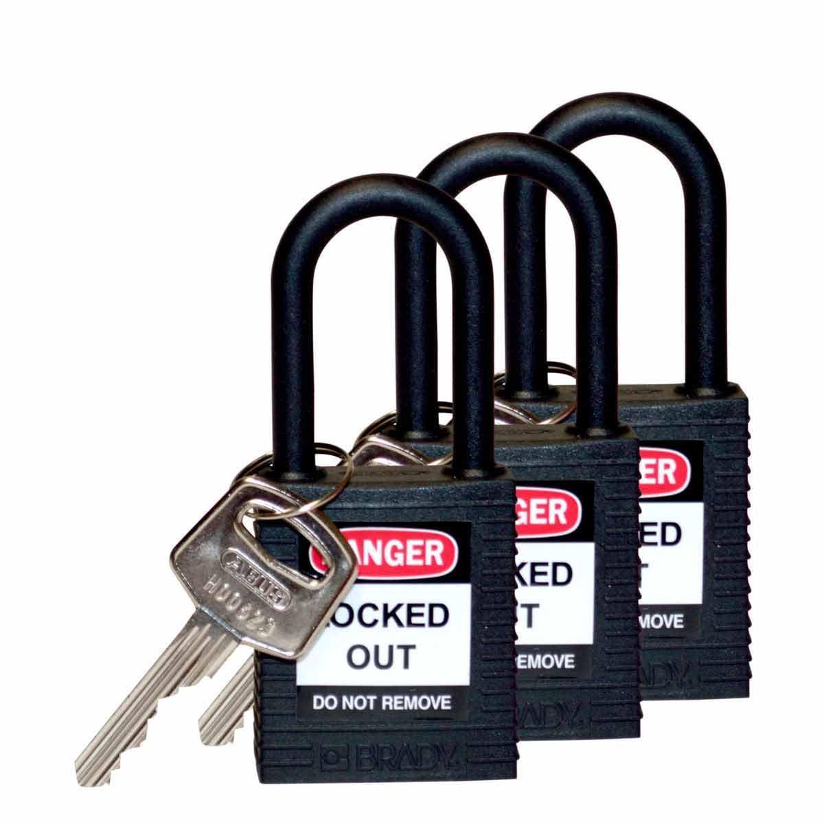 Brady® 123338 Lockout Padlocks