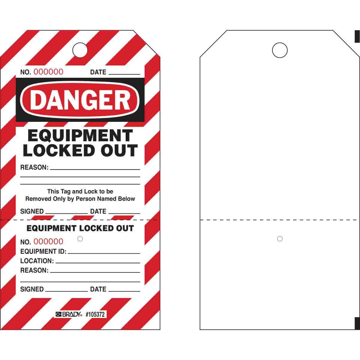 Brady® PLLT2 Safety & Facility Tags