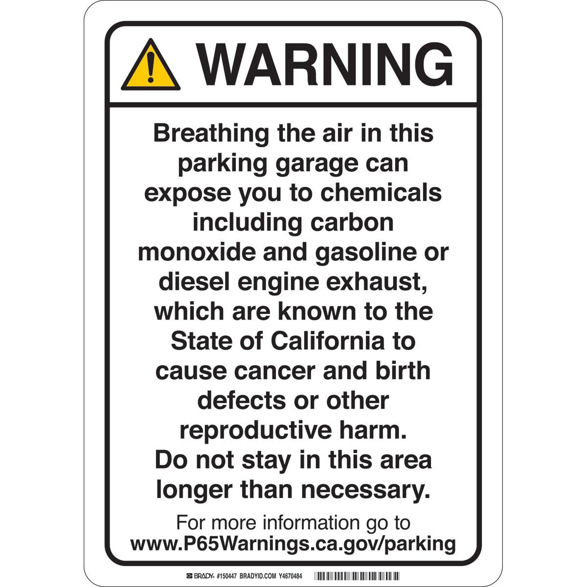 Brady® 150472 Right-To-Know Signs