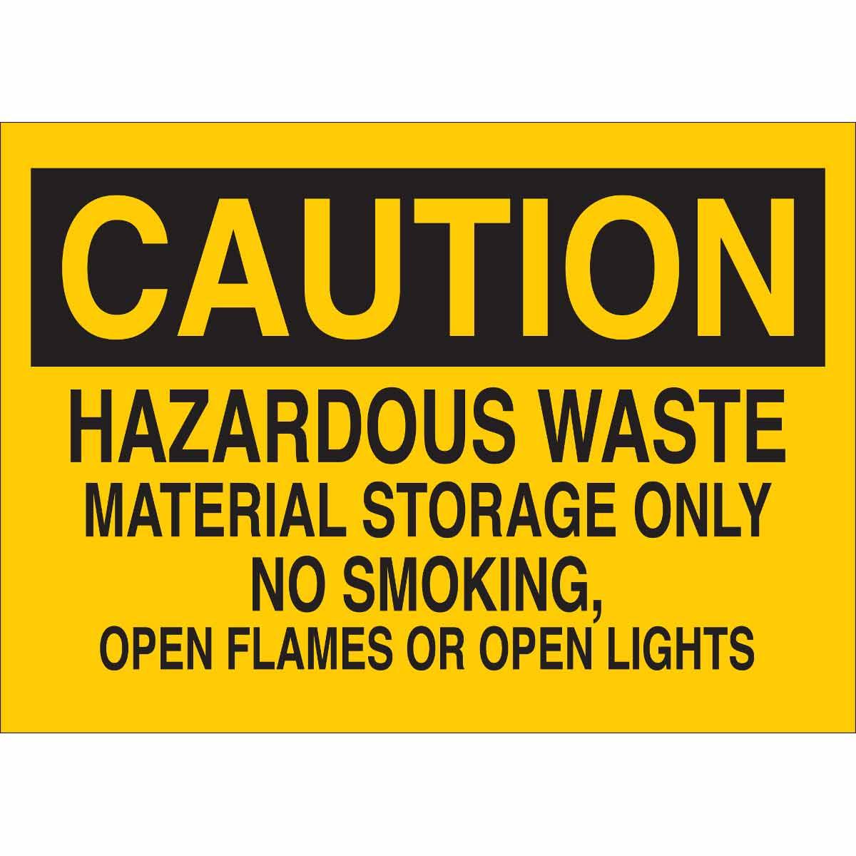 Brady® 85408 Chemical & Hazardous Material Signs