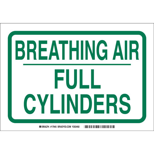 Brady® 17945 Chemical & Hazardous Material Signs