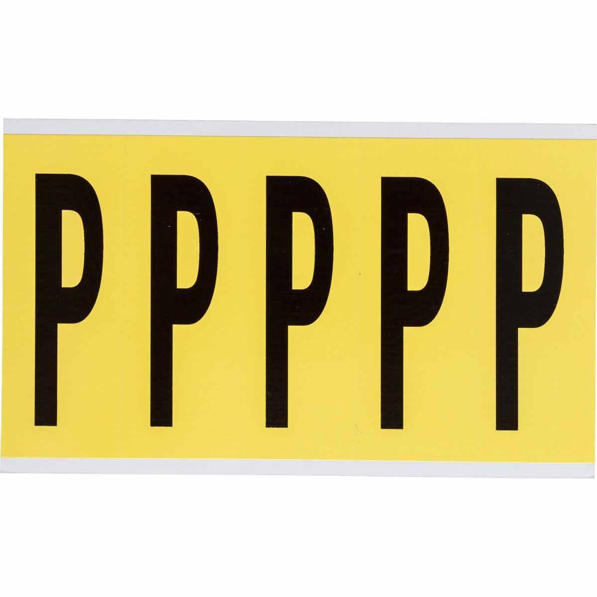 Brady® 3460-P Letters & Numbers