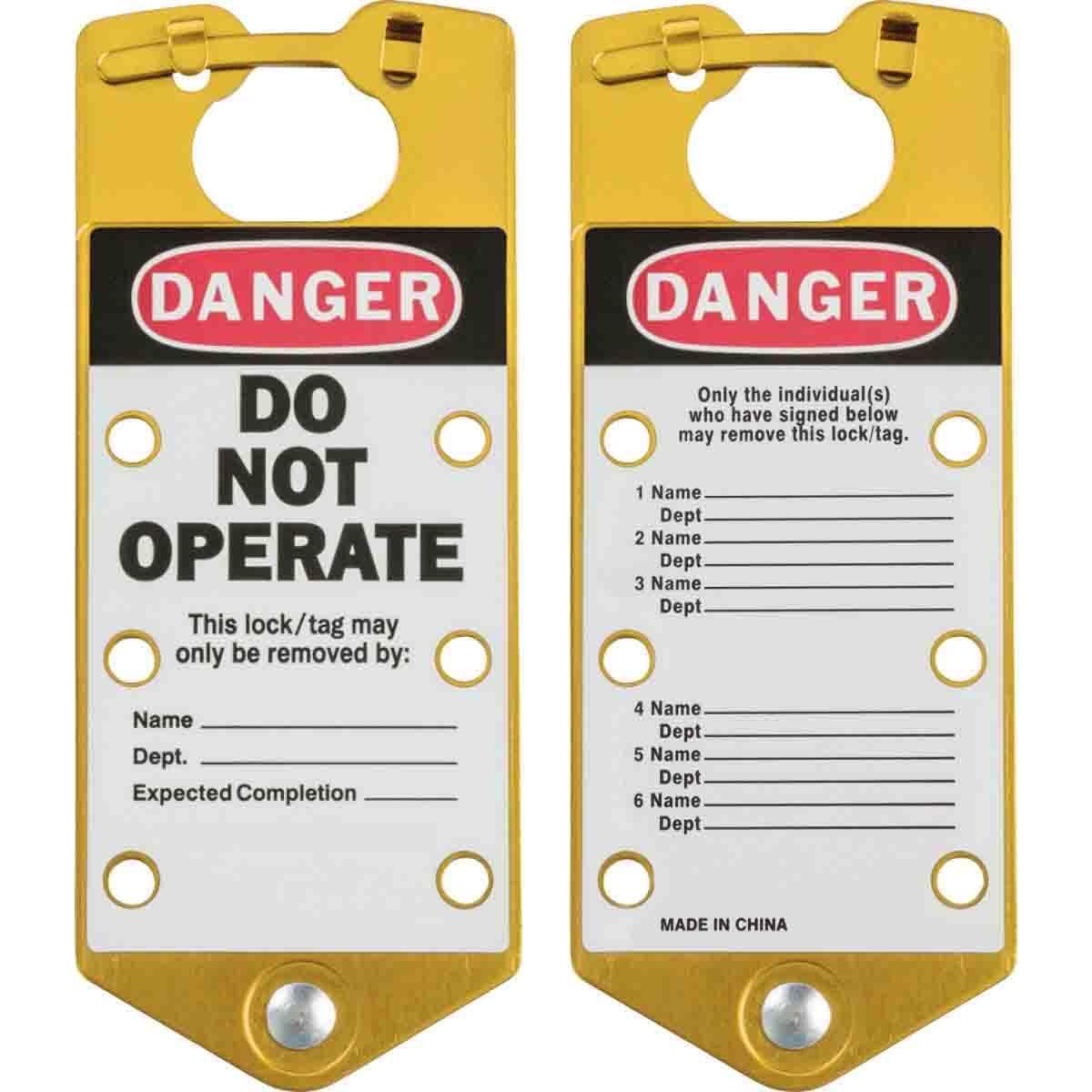 Brady® 65974 Lockout Hasps