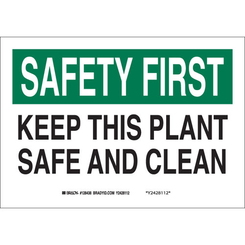 Brady® 128438 Office & Facility Signs