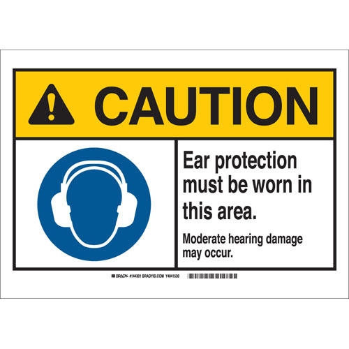 Brady® 144300 Accident Prevention Signs