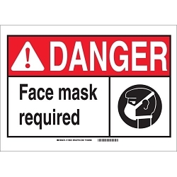 Brady® 120802 Accident Prevention Signs