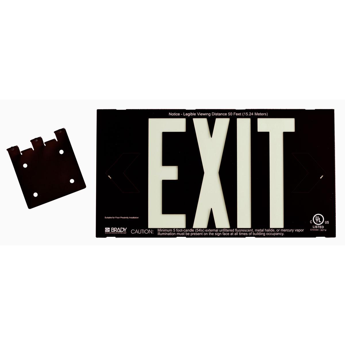 Brady® 38098B Fire, Emergency, Exit & First Aid Signs