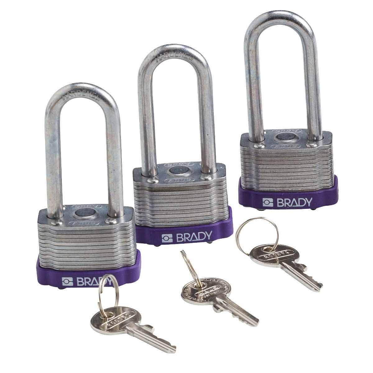 Brady® 123277 Lockout Padlocks