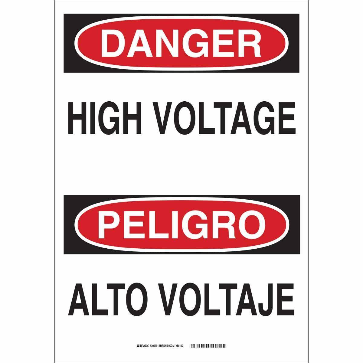 Brady® 39579 Accident Prevention Signs
