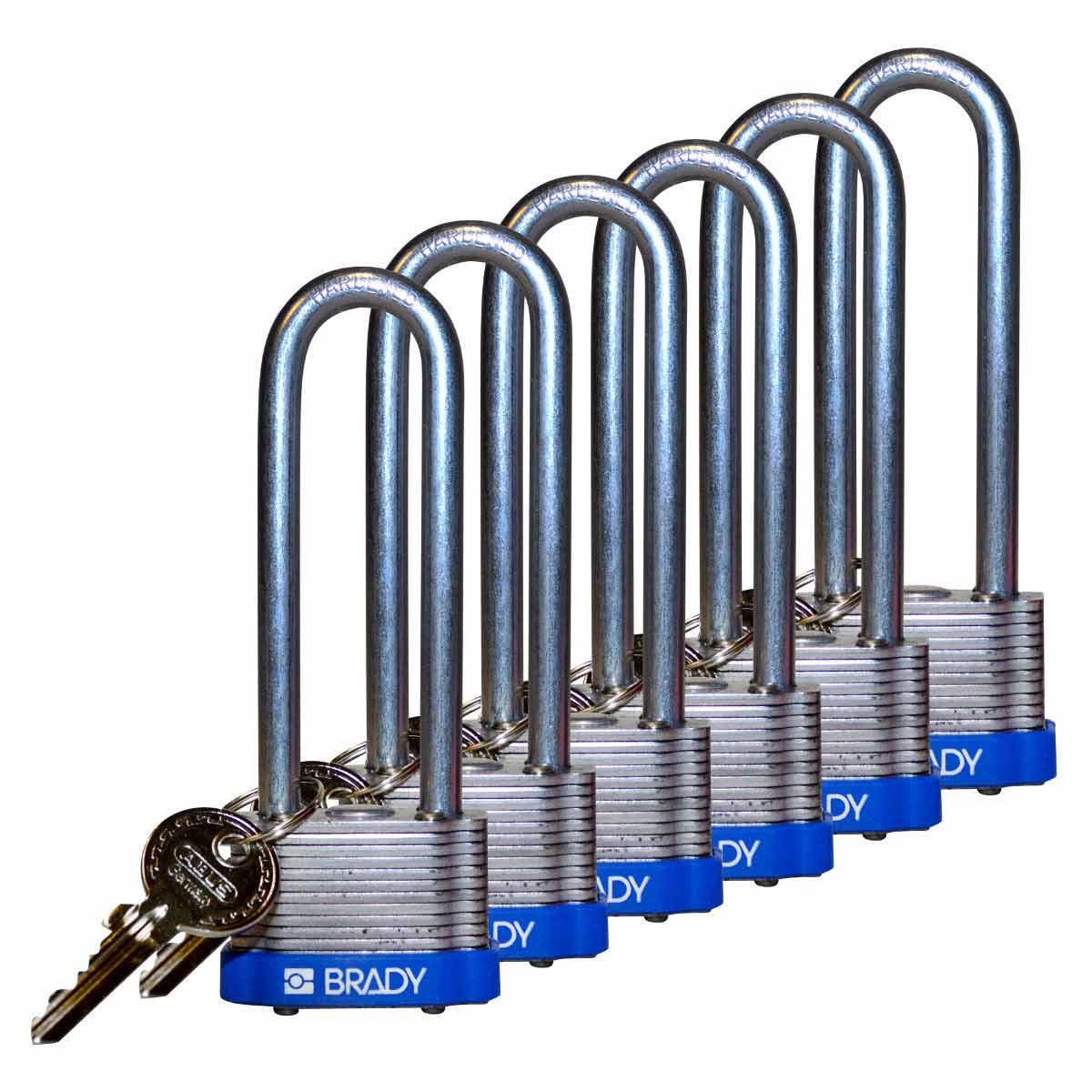 Brady® 123262 Lockout Padlocks