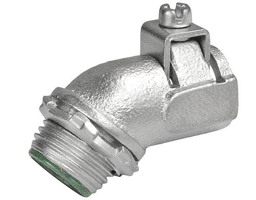 GARVIN® DB3845IC Armored/Metal Clad Cable Angle Connectors