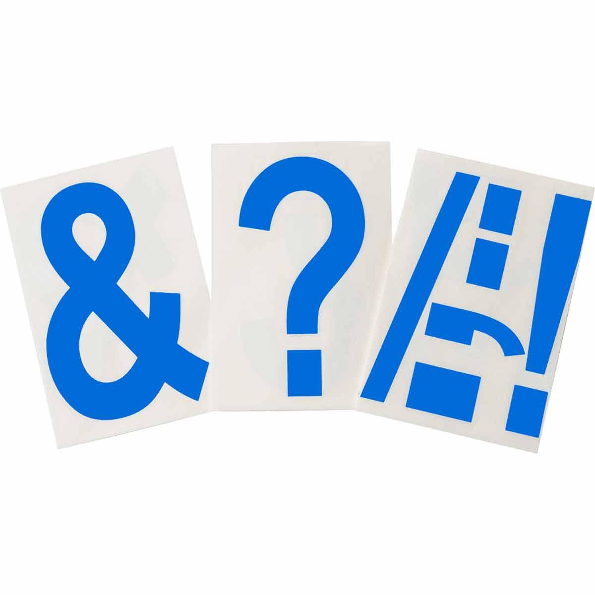 Brady® 121911 Letters & Numbers