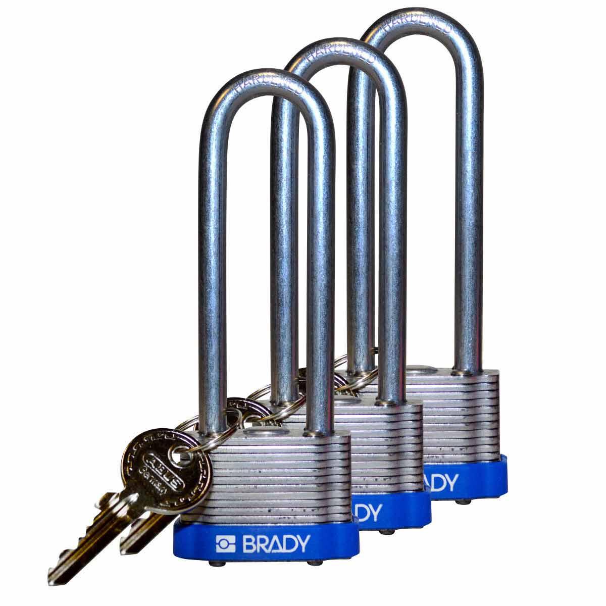 Brady® 123254 Lockout Padlocks