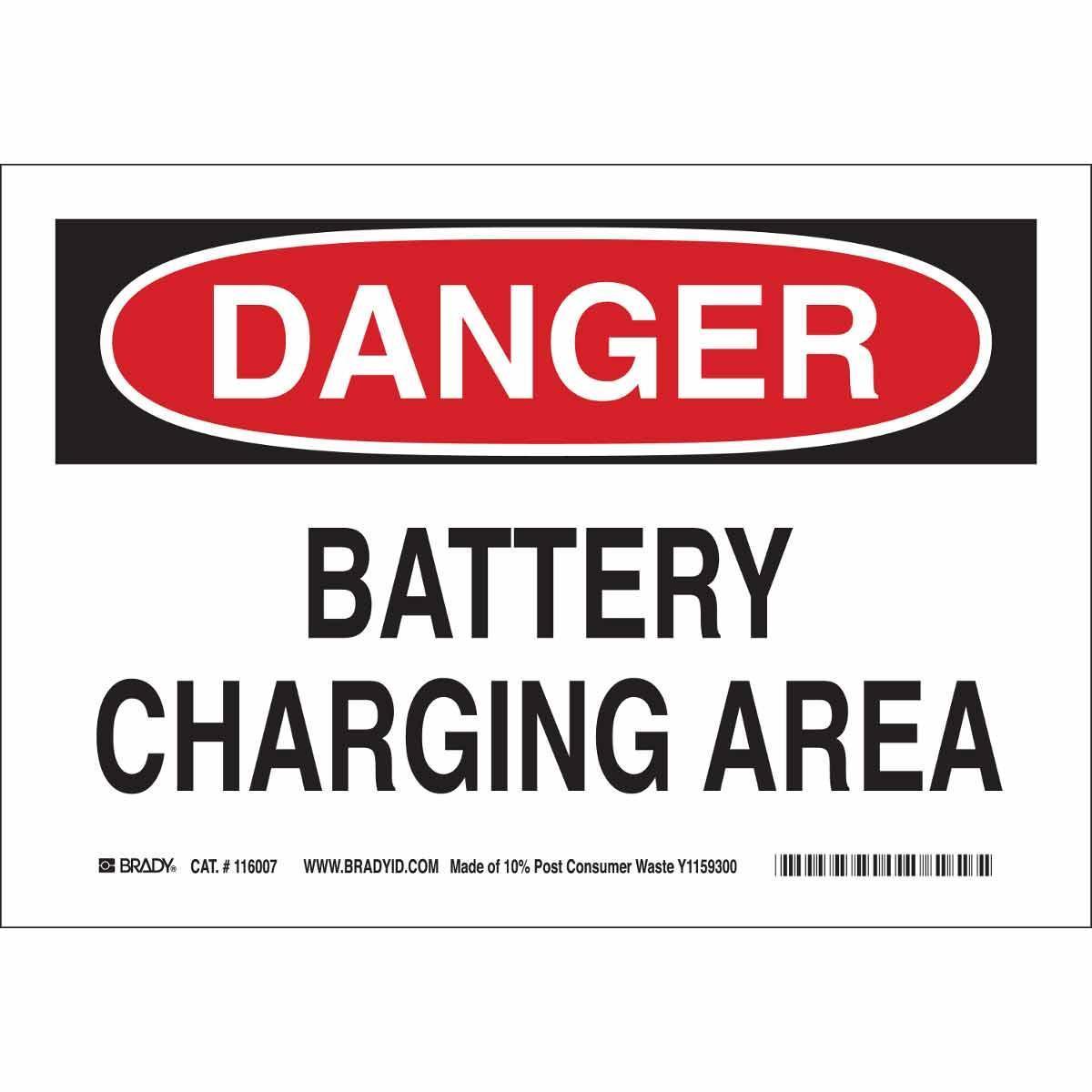 Brady® 118226 Chemical & Hazardous Material Signs