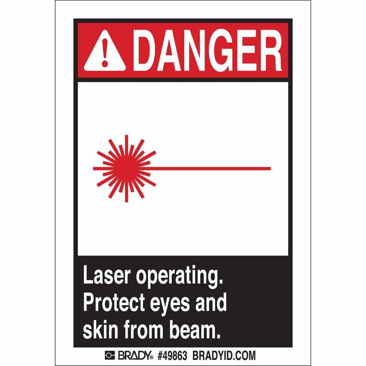 Brady® 49863 Chemical & Hazardous Material Signs