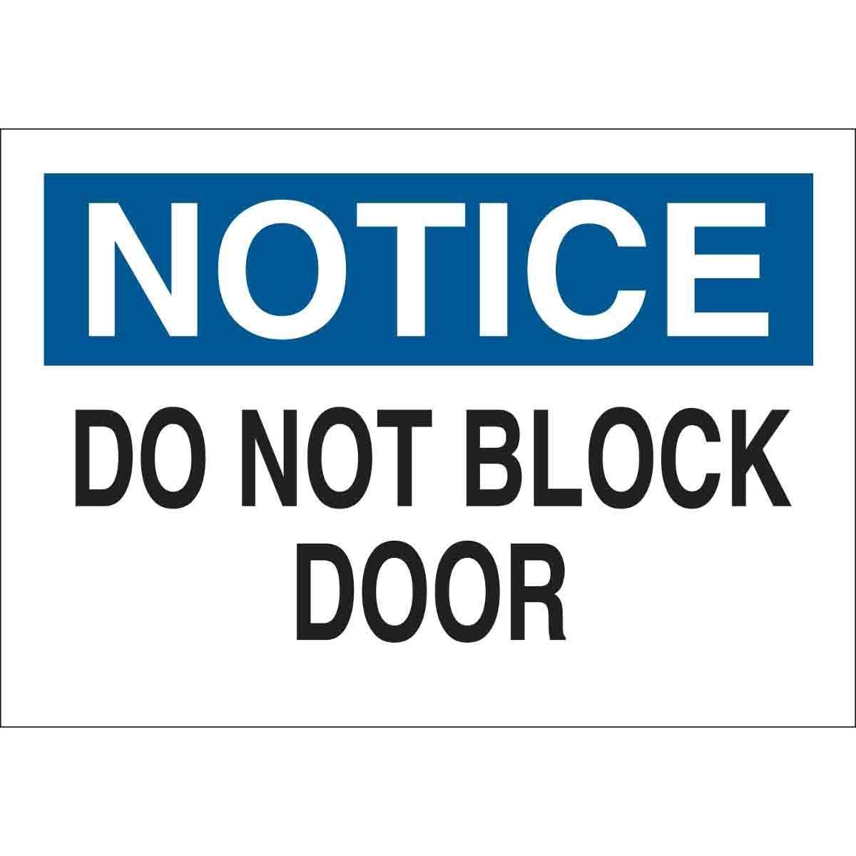 Brady® 22530 Access & Security Signs