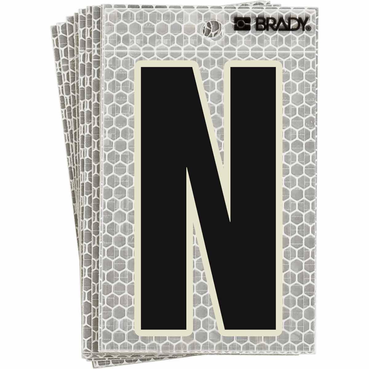 Brady® 3020-N Letters & Numbers