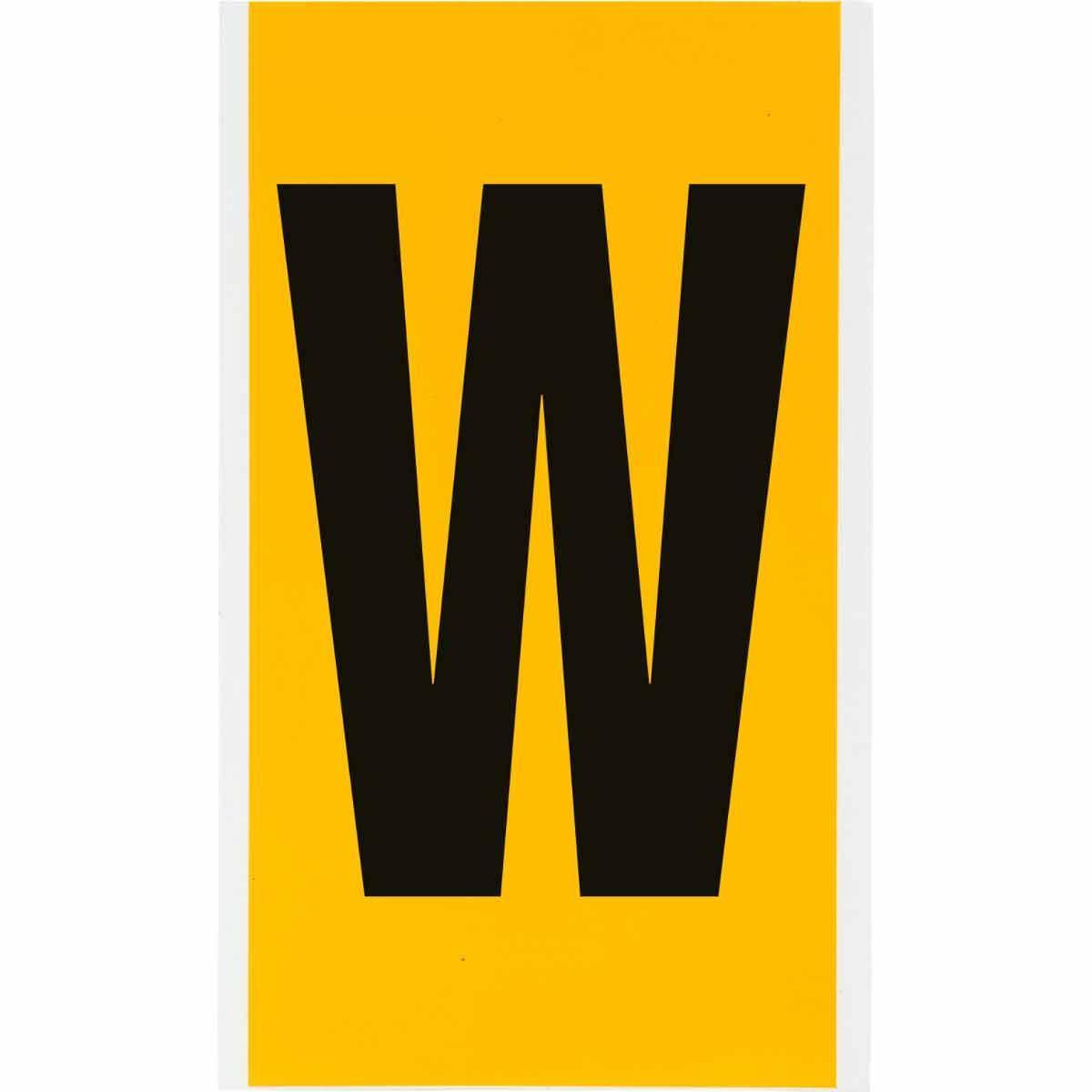 Brady® 1570-W Letters & Numbers