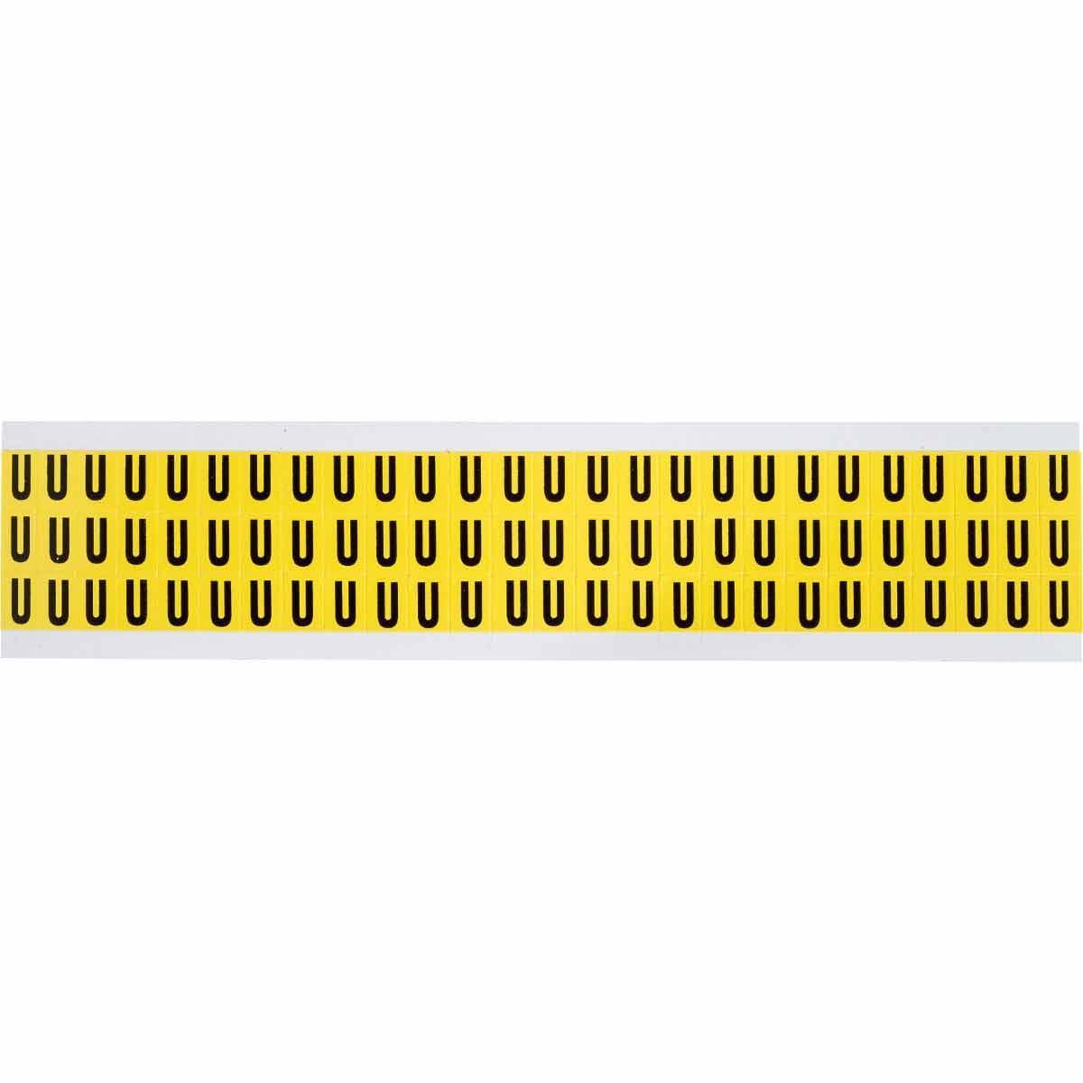 Brady® 3410-U Letters & Numbers