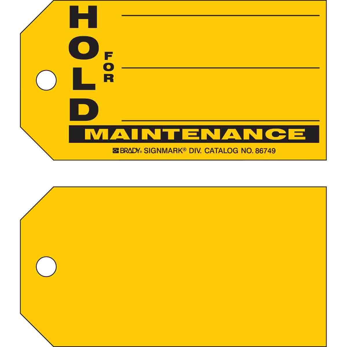 Brady® 86749 Safety & Facility Tags