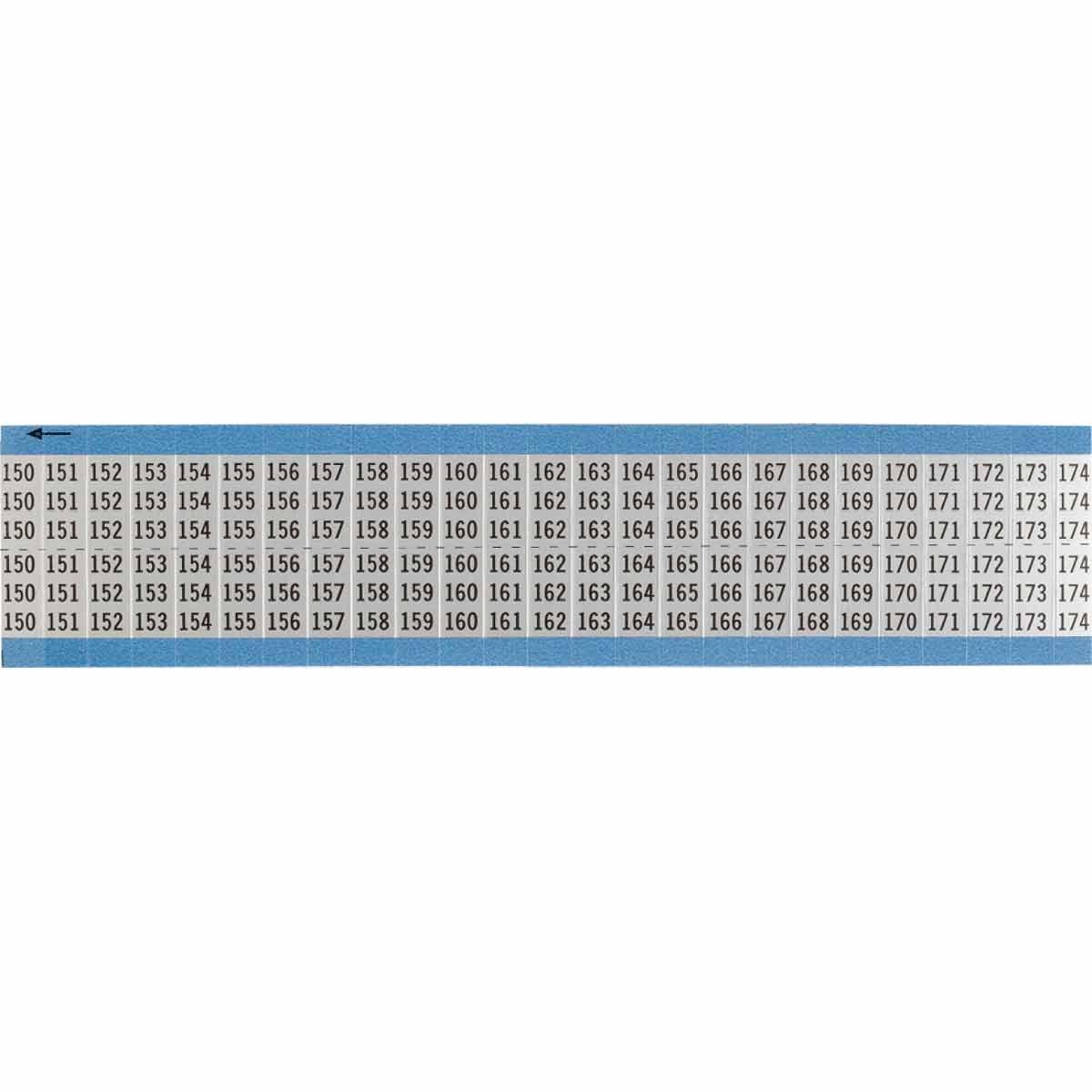 Brady® AF-150-174-SC-PK Wire Marker Cards