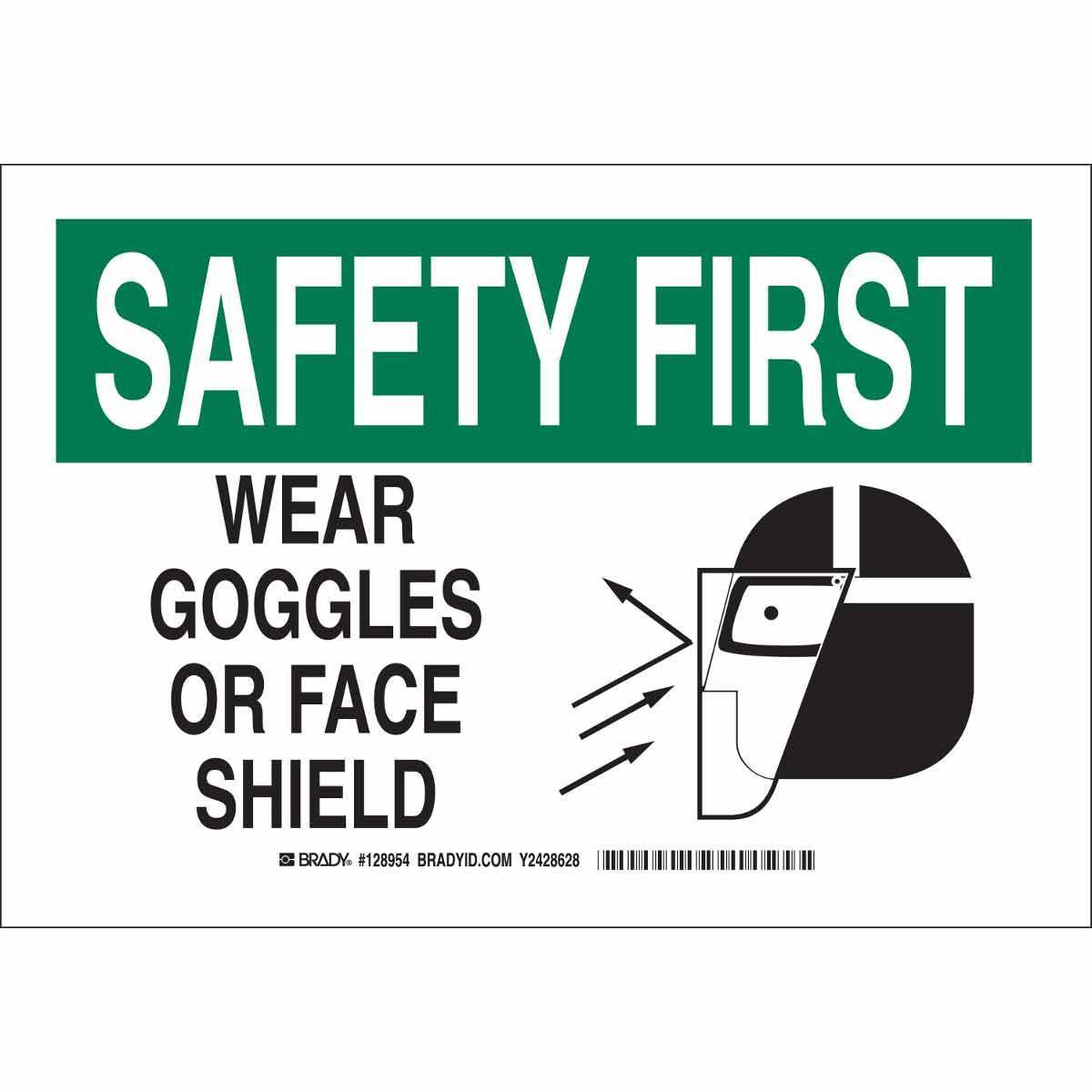 Brady® 128957 Accident Prevention Signs
