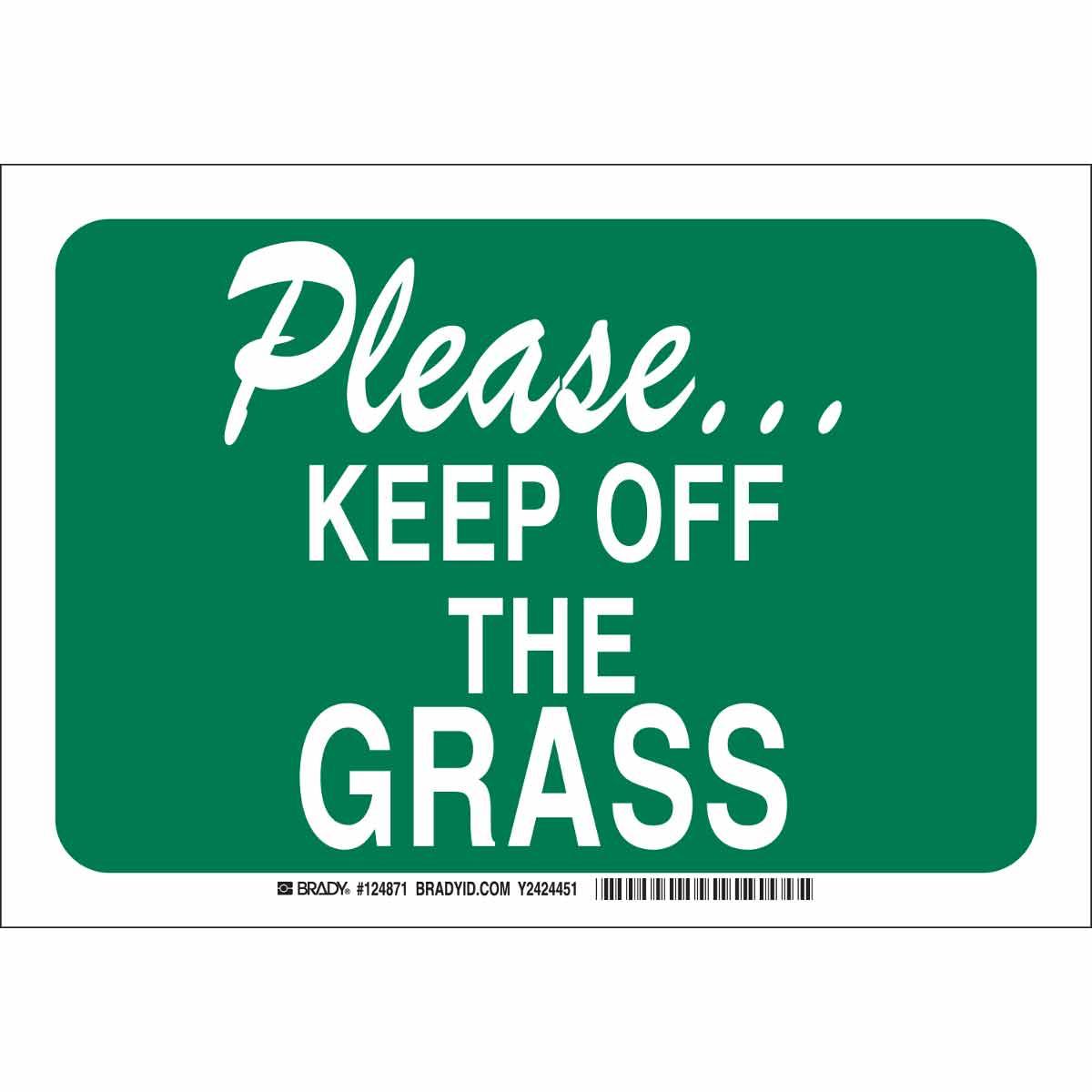 Brady® 124871 Access & Security Signs