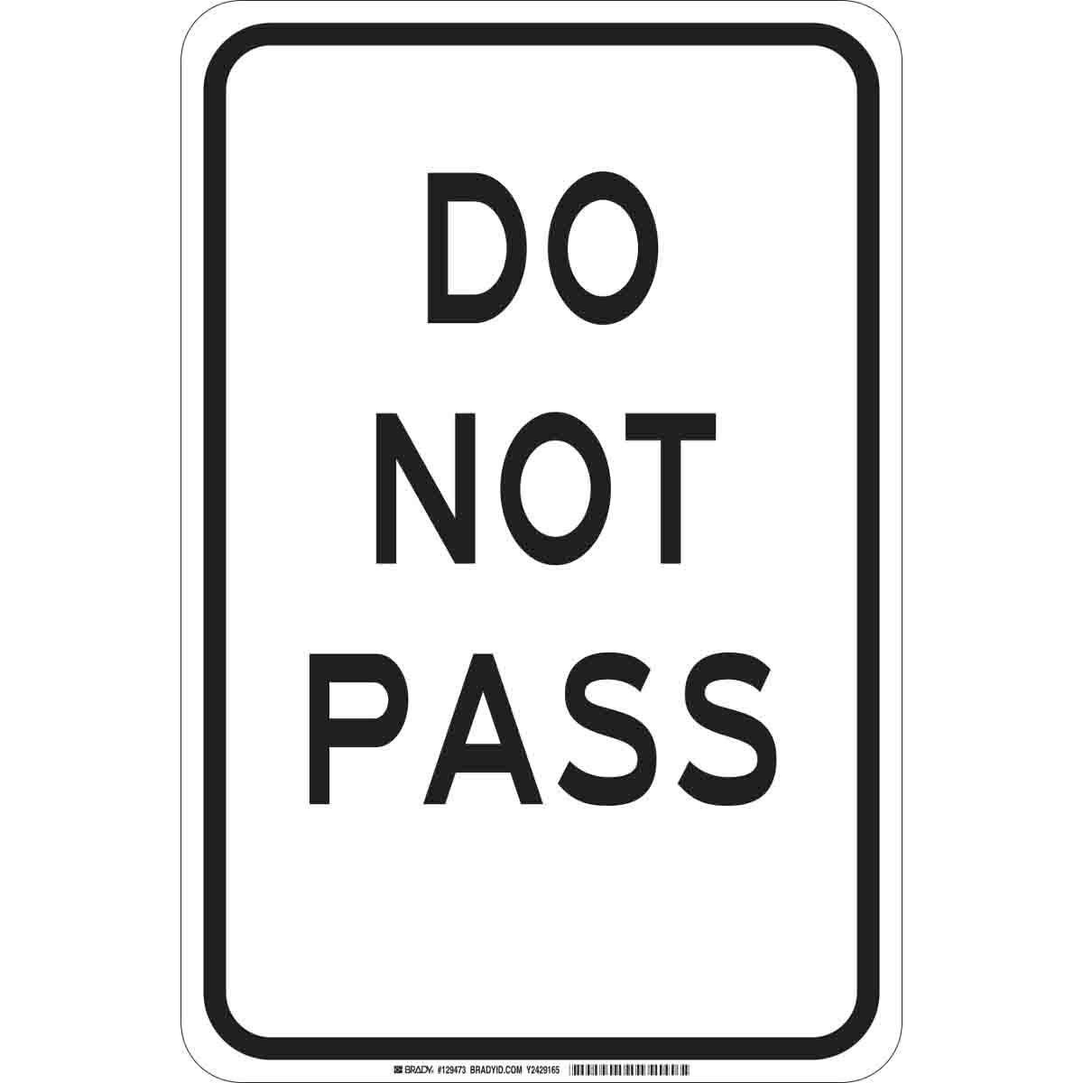 Brady® 129472 Parking & Traffic Signs