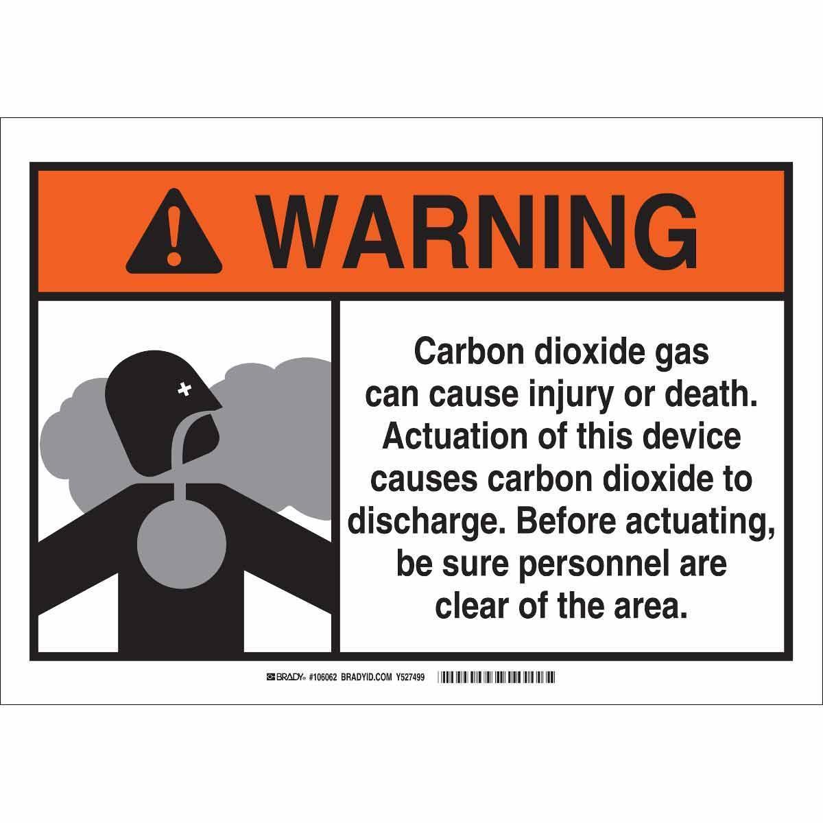 Brady® 106062 Chemical & Hazardous Material Signs
