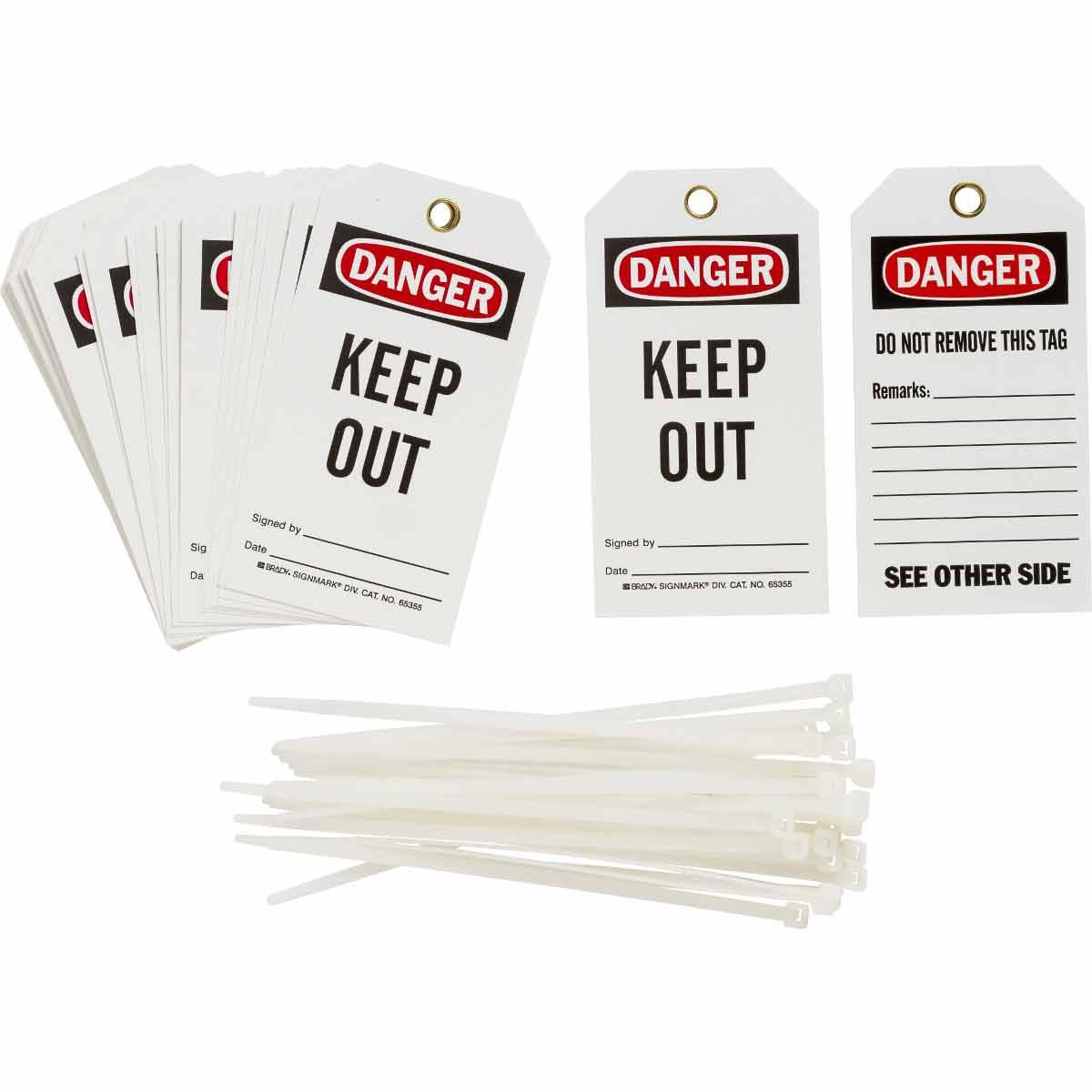 Brady® 65355 Safety & Facility Tags