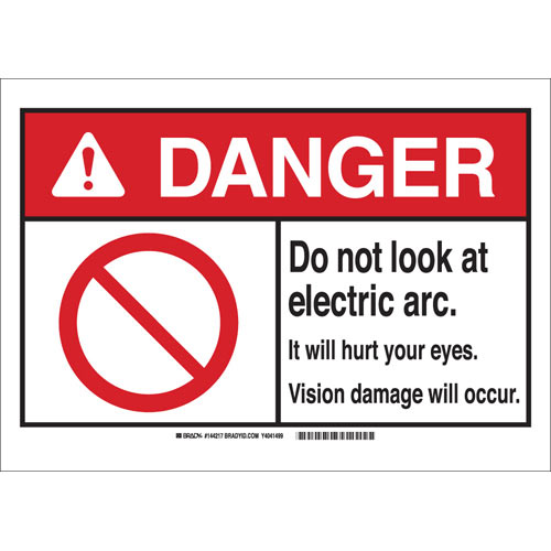 Brady® 144220 Accident Prevention Signs