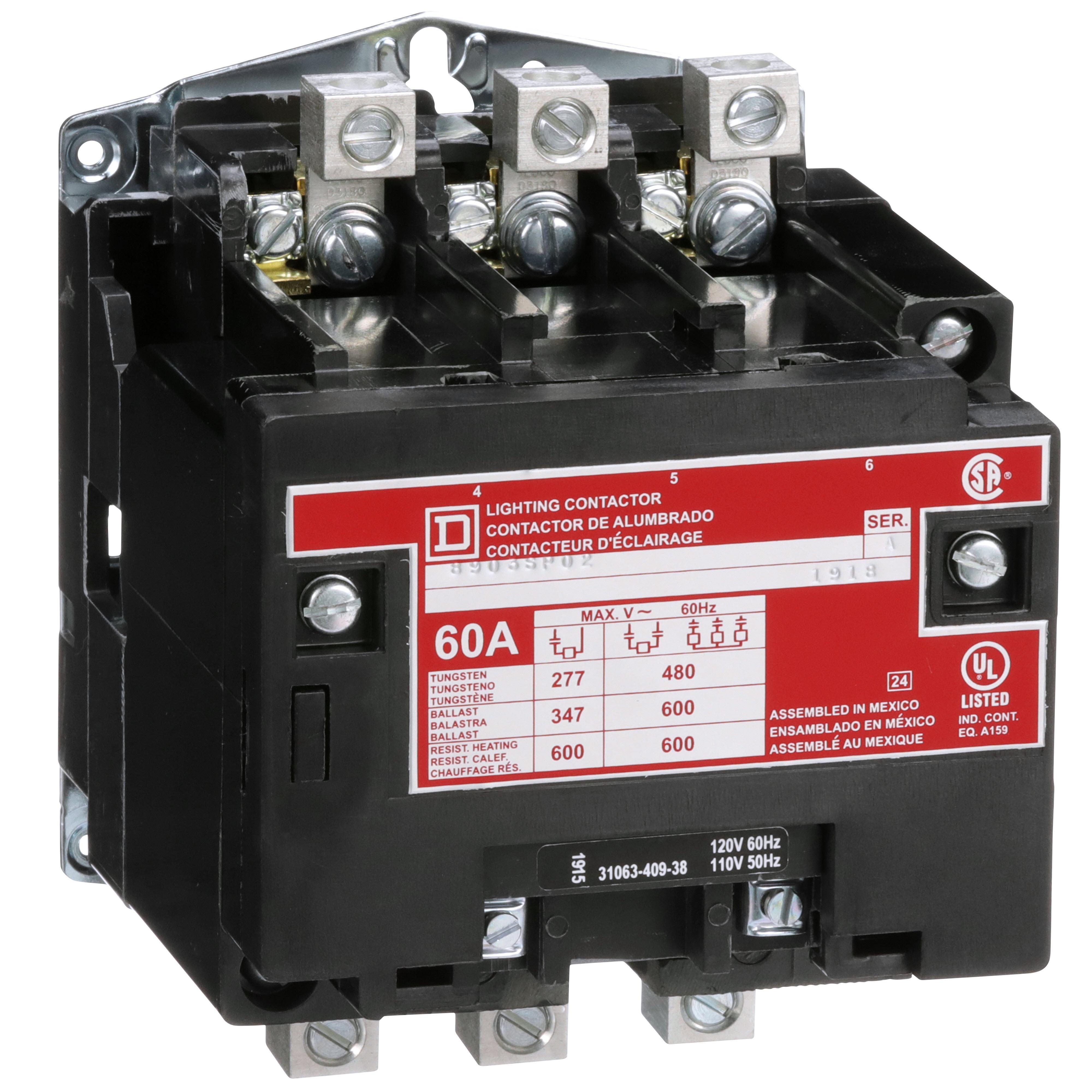 Square D™ 8903SPO2V03 Lighting Contactors