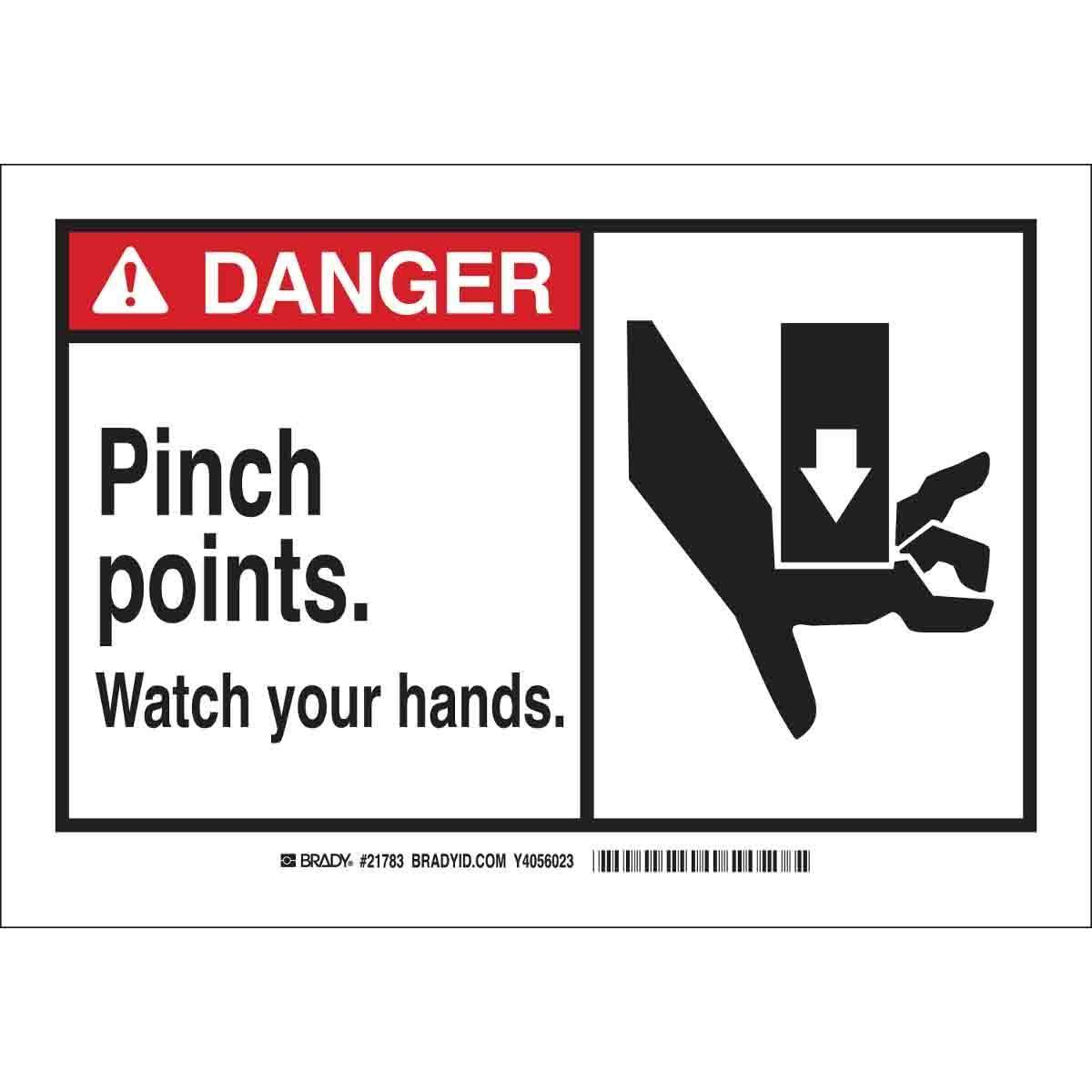 Brady® 83911 Accident Prevention Signs
