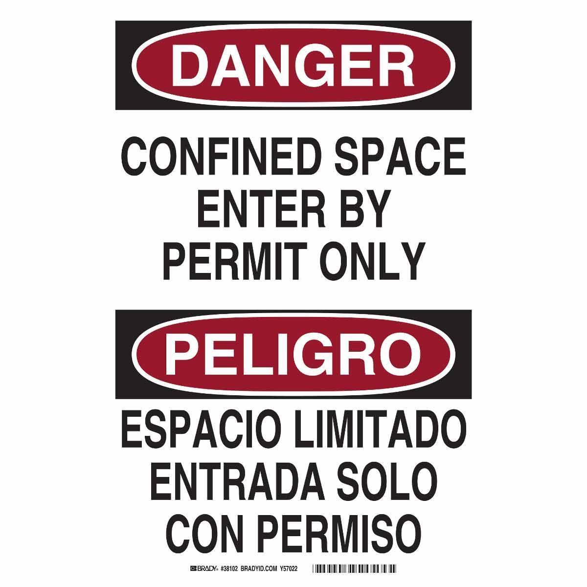 Brady® 38102 Accident Prevention Signs