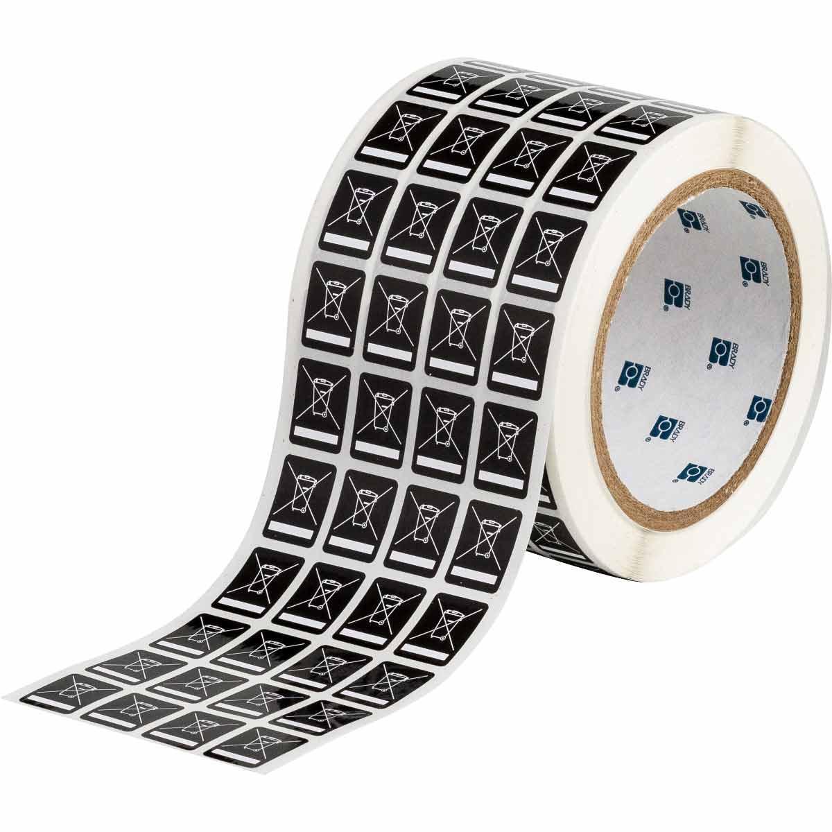 Brady® WEEE-2-5-BK Safety & Facility Labels