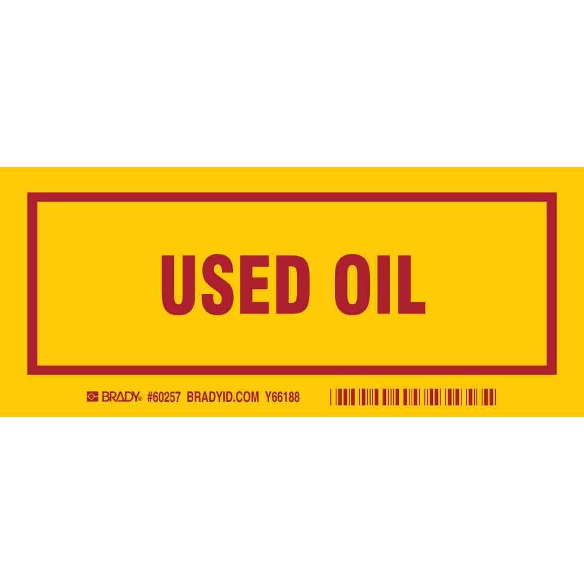 Brady® 60257 Safety & Facility Labels