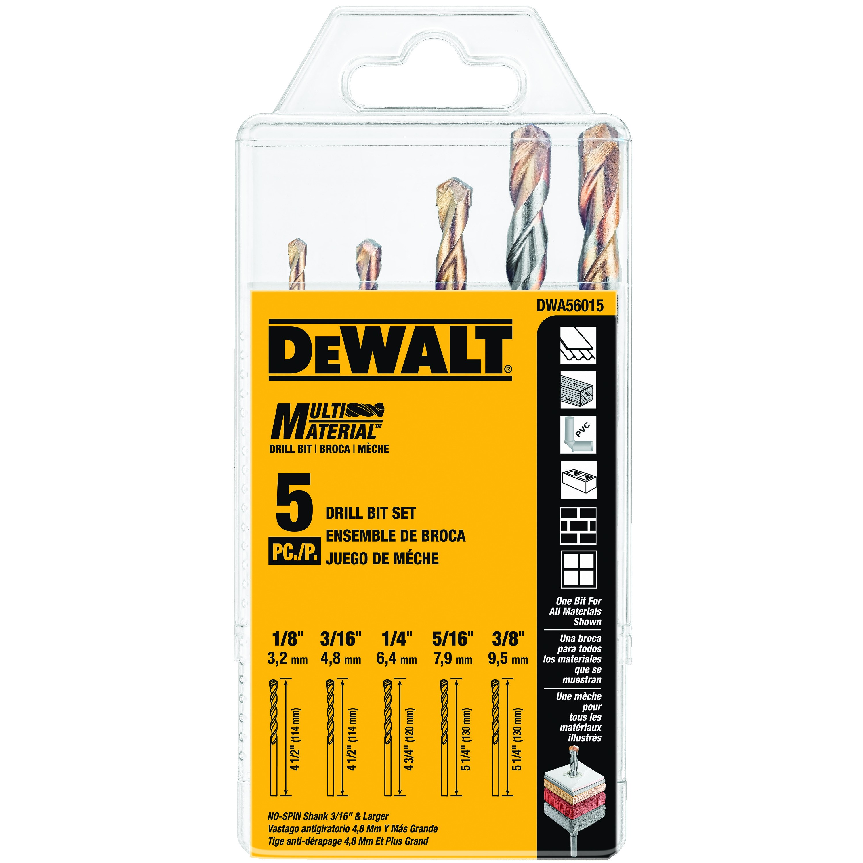DeWALT® DWA56015 Drill Bit Sets