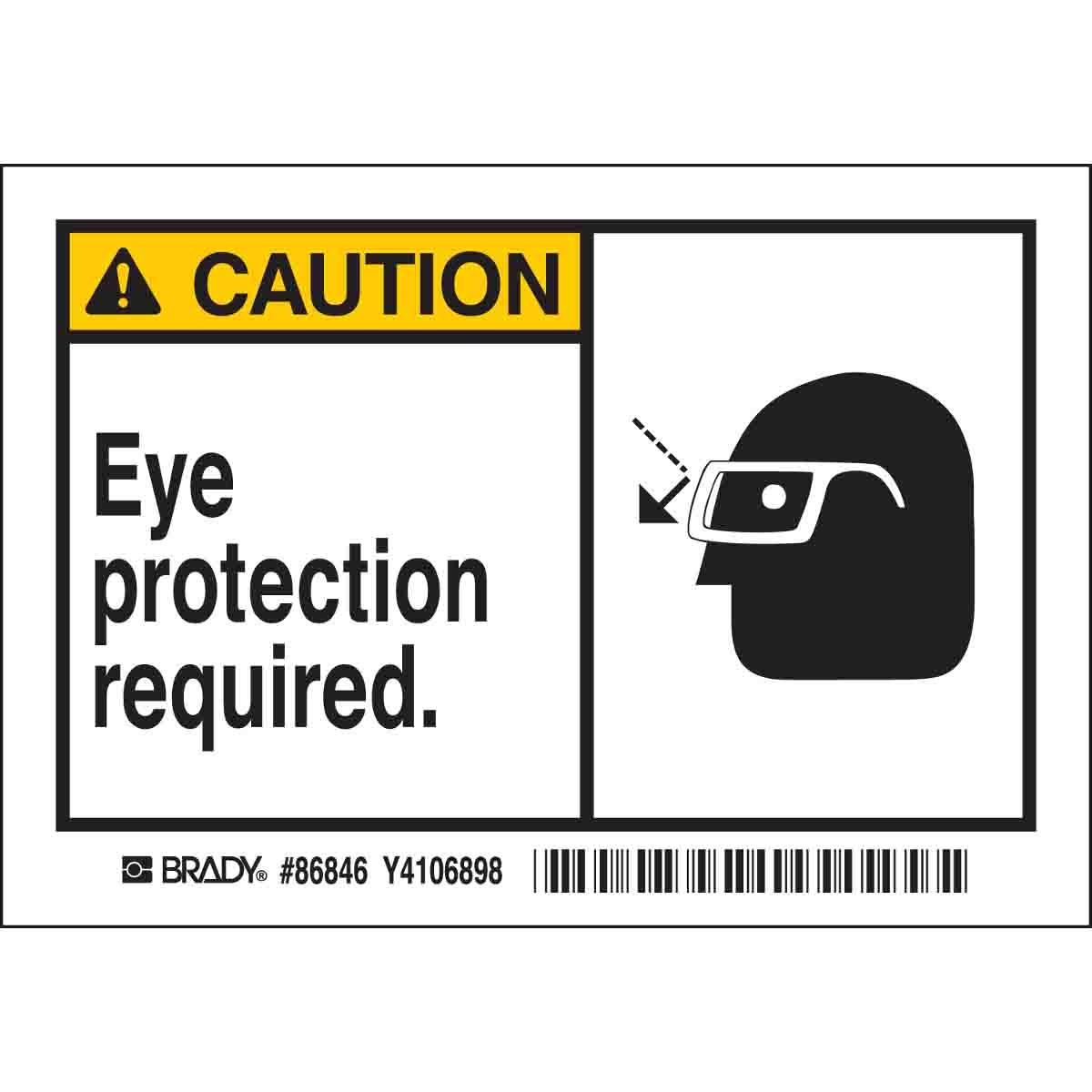 Brady® 86846 Safety & Facility Labels