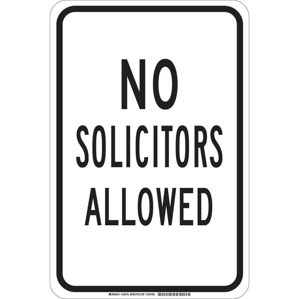 Brady® 129475 Parking & Traffic Signs