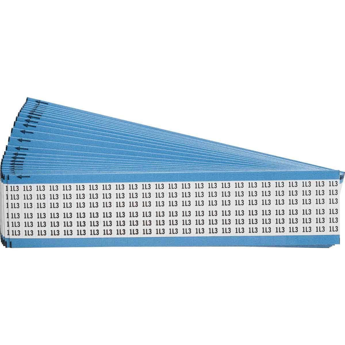 Brady® WM-1L3-PK Wire Marker Cards