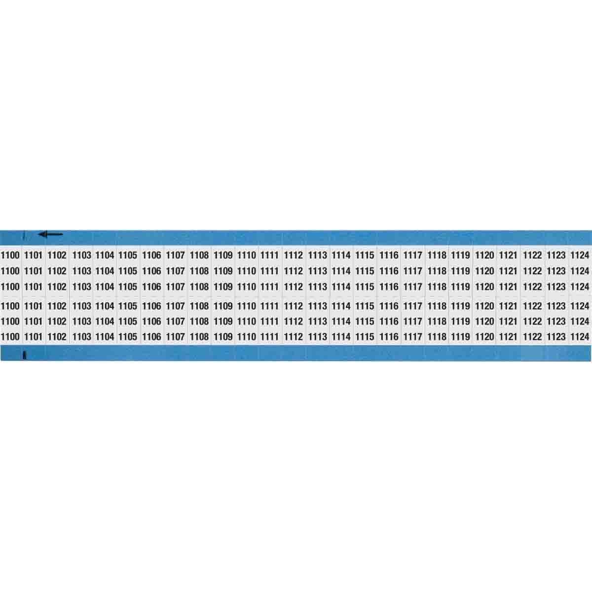 Brady® WM-1100-1124-SC-PK Wire Marker Cards