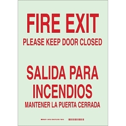 Brady® 90750 Fire, Emergency, Exit & First Aid Signs
