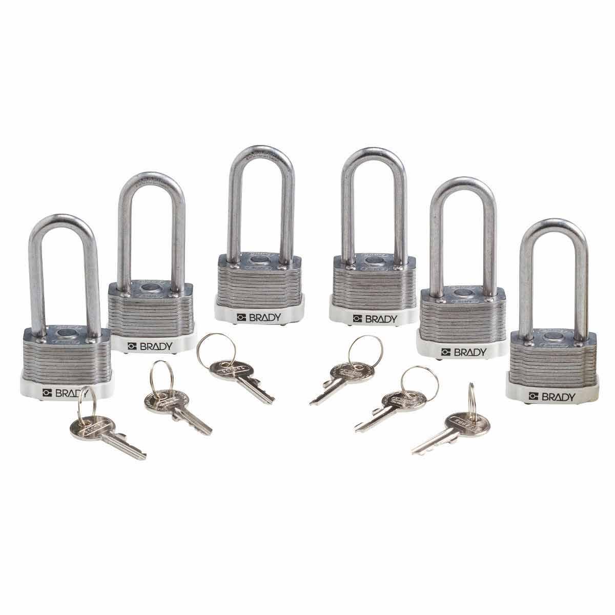 Brady® 118945 Lockout Padlocks
