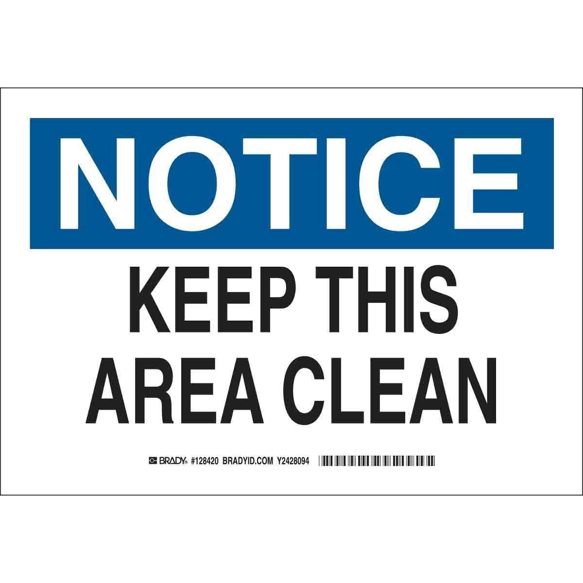 Brady® 128423 Office & Facility Signs