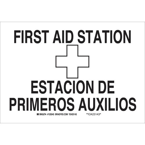 Brady® 125545 Fire, Emergency, Exit & First Aid Signs
